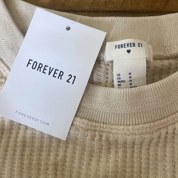 Forever21 Waffle Knit Top - Picture 5 of 5